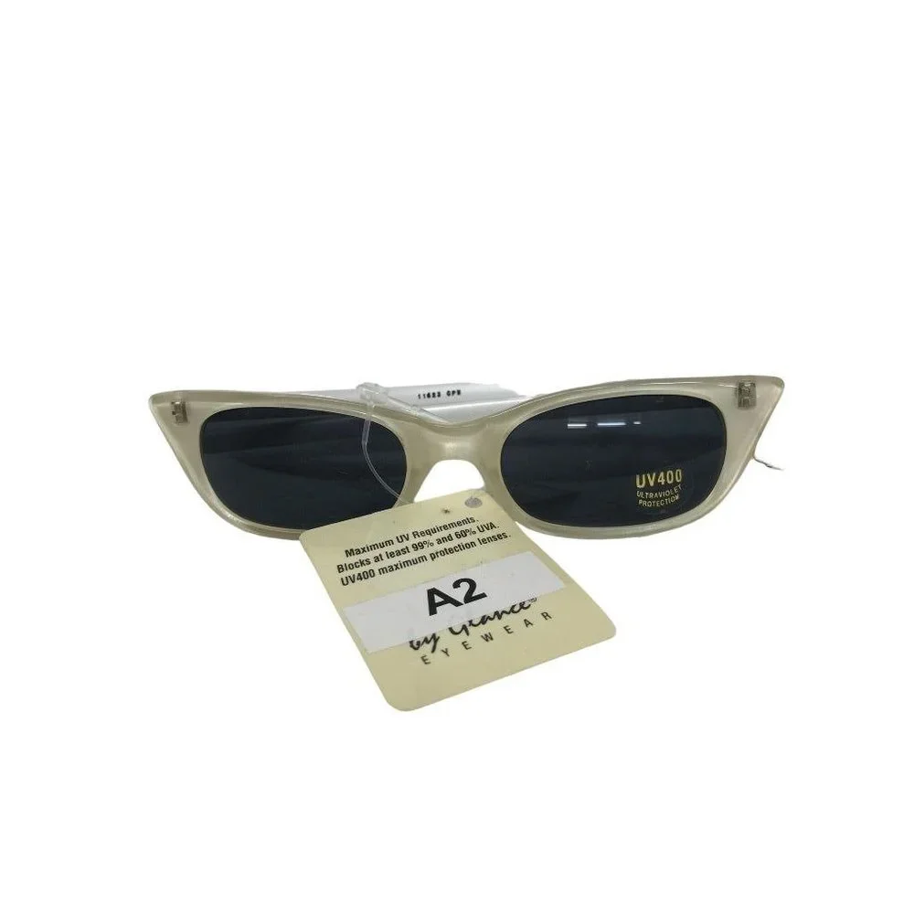 Children's Youth New Glance Sunglasses Oval UV400 Protection 11623-CPW